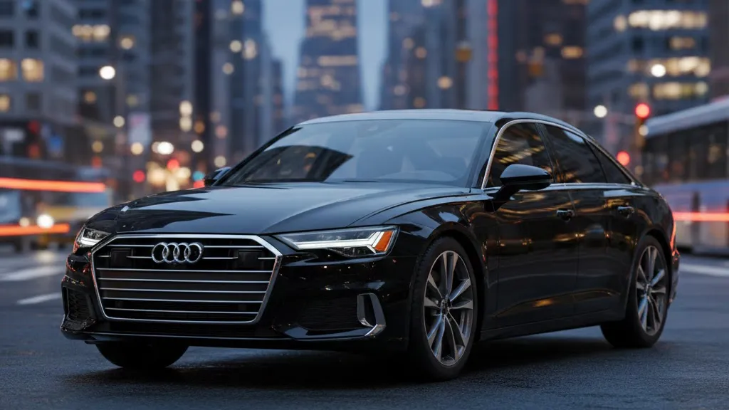 Audi A6 Business Class Sedan exterior - NYC black car service