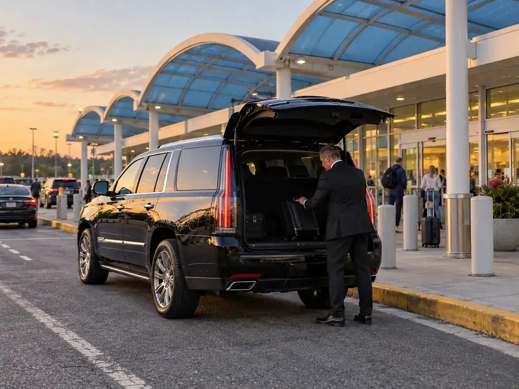 MacArthur Airport Car Service 33 Chauffeur pickup at MacArthur Airport (ISP) arrivals